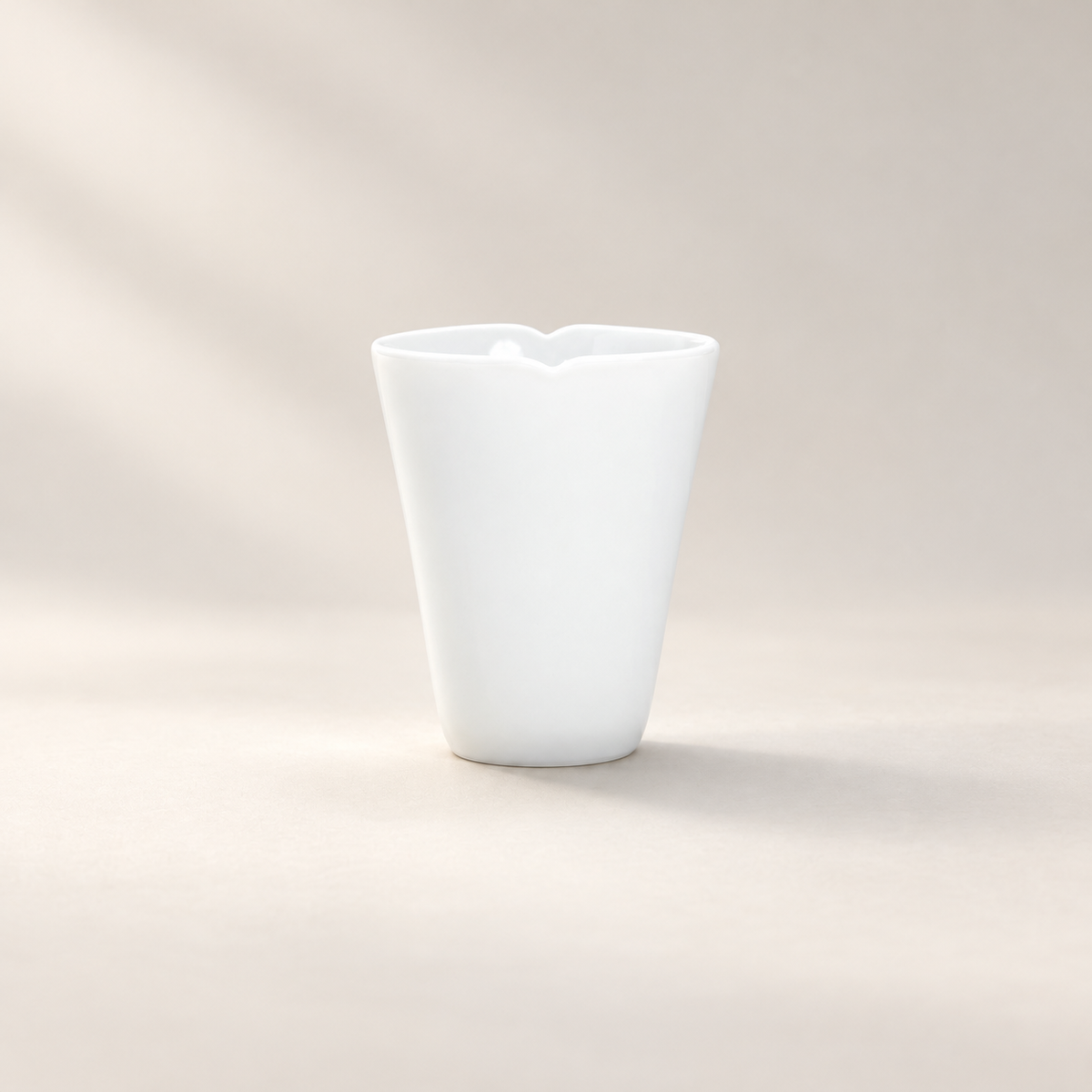 Quiet Form White Ceramic Tea Cup — image 55