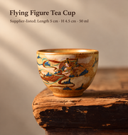 Flying Figure Tea Cup