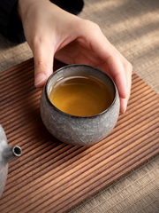 Black Ice Crackle Ceramic Teaware — image 3