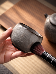 Black Ice Crackle Ceramic Teaware — image 5