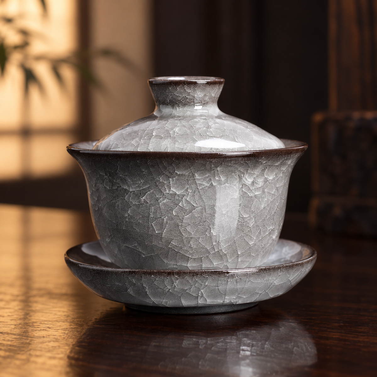 Gaiwan / Bowl, lid and saucer