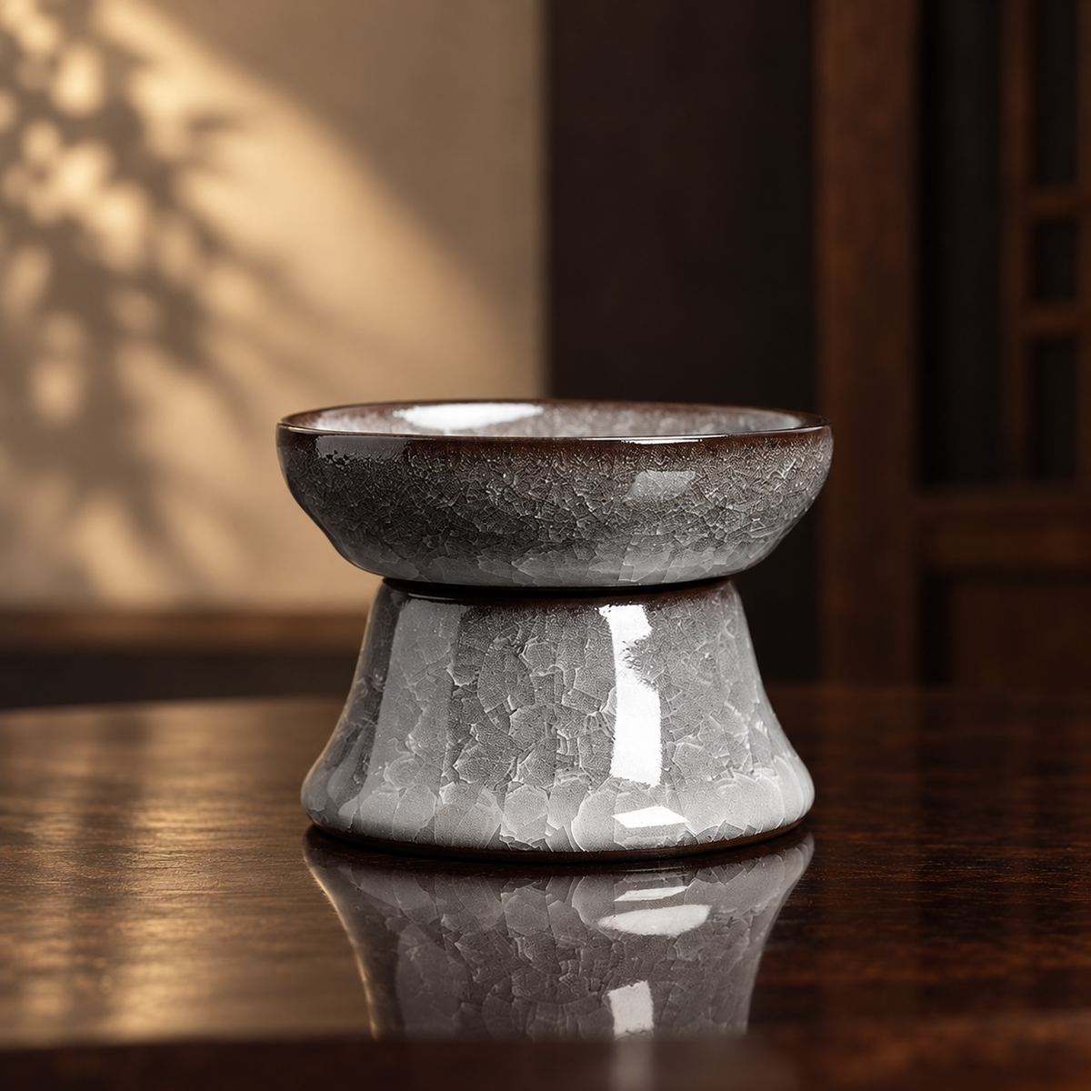 Strainer with stand