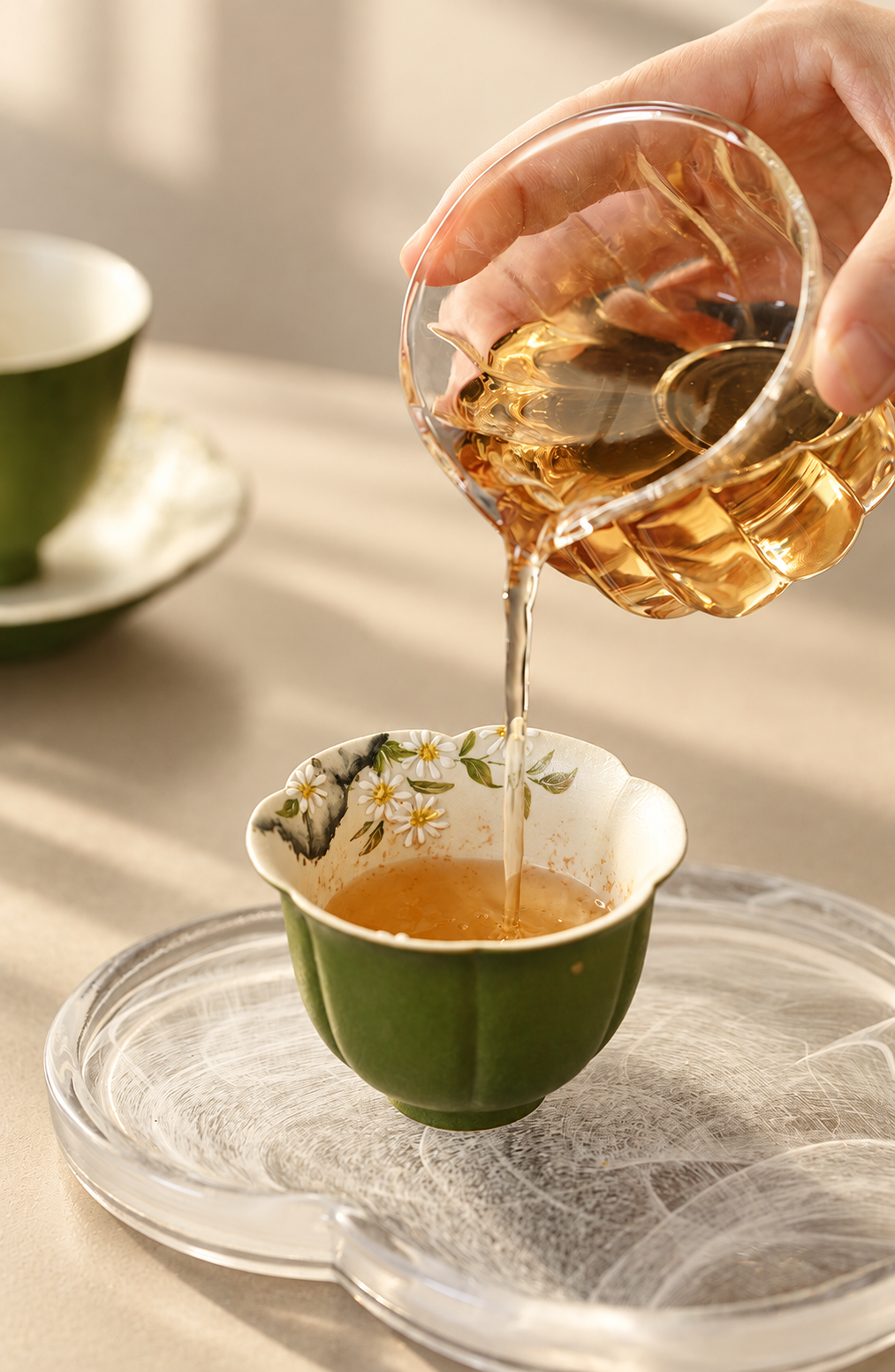 A quiet pour