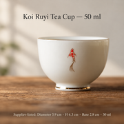 Koi Ruyi Tea Cup — 50 ml