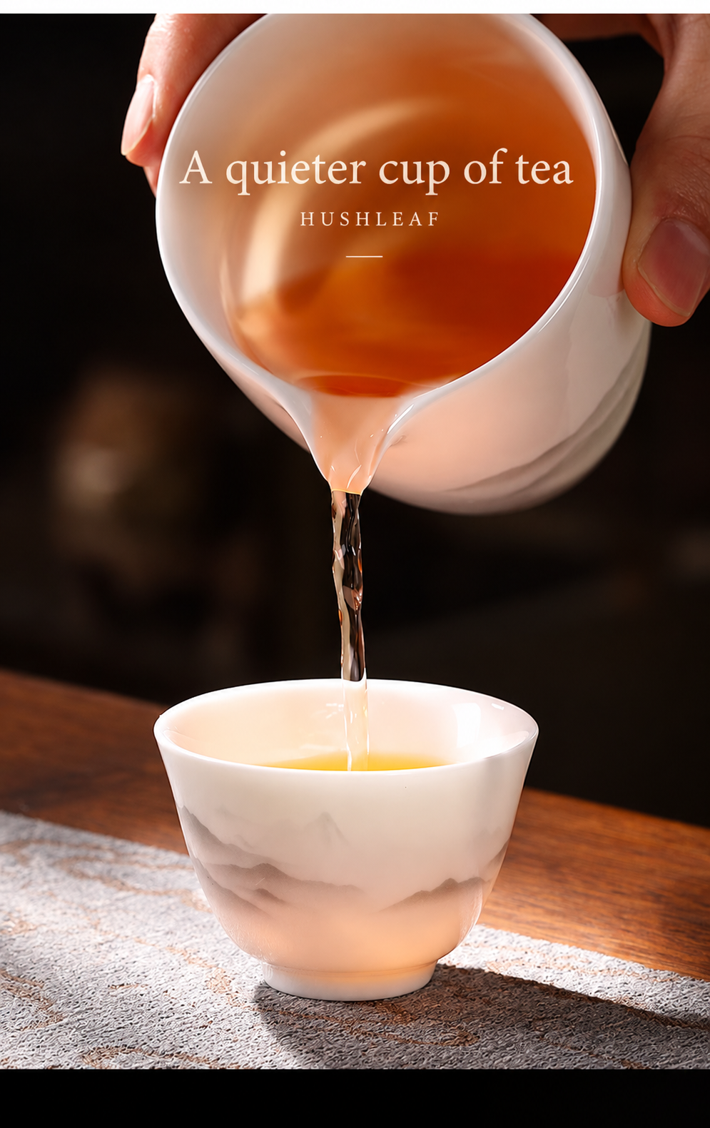 A quieter cup of tea