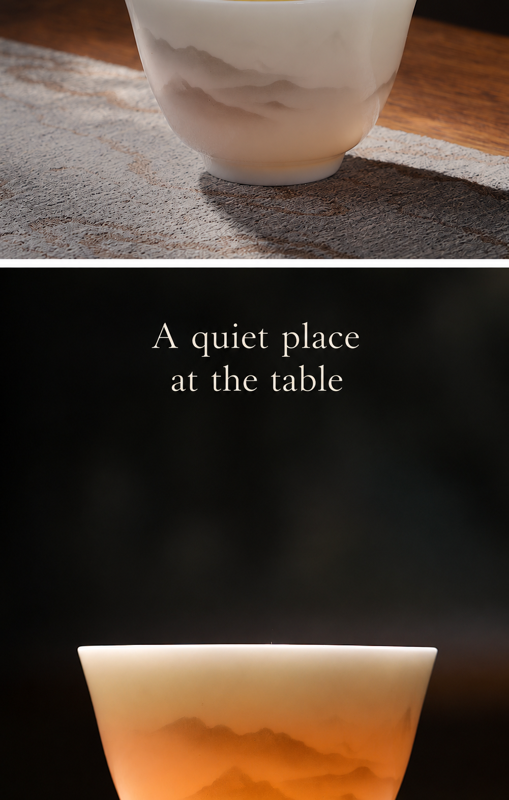 A quiet place at the table