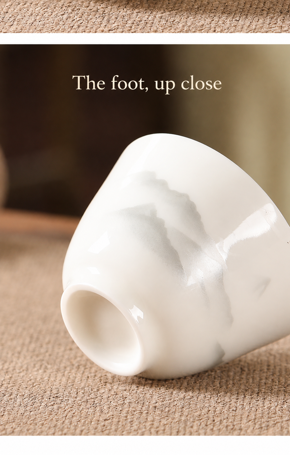 The foot, up close