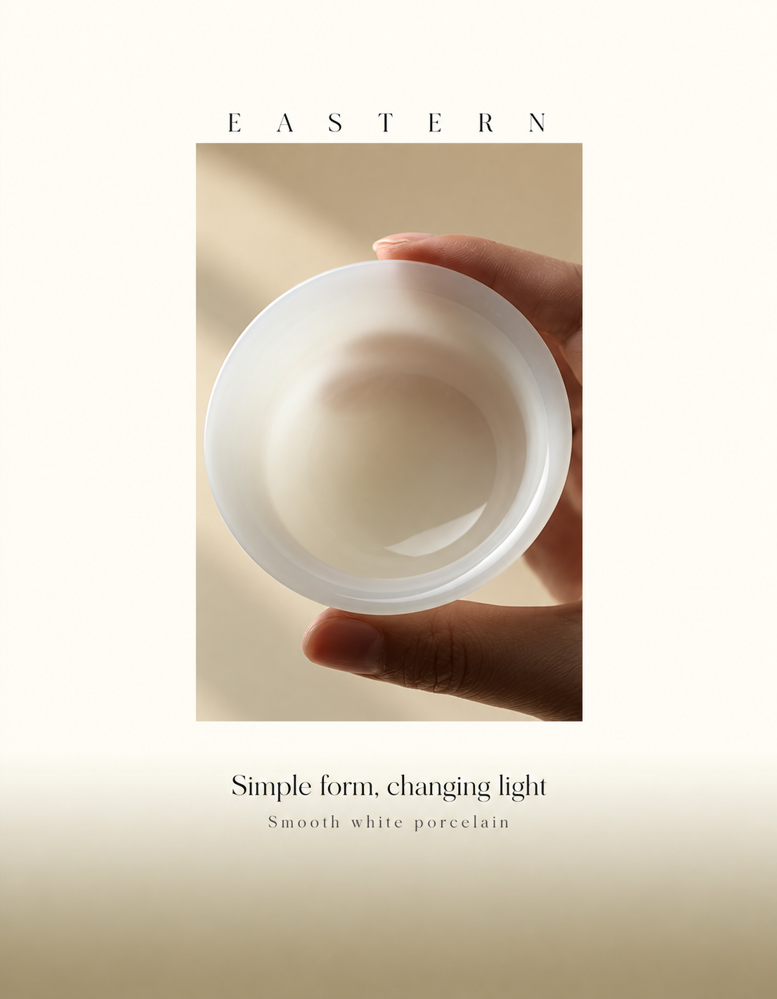 Simple form, changing light