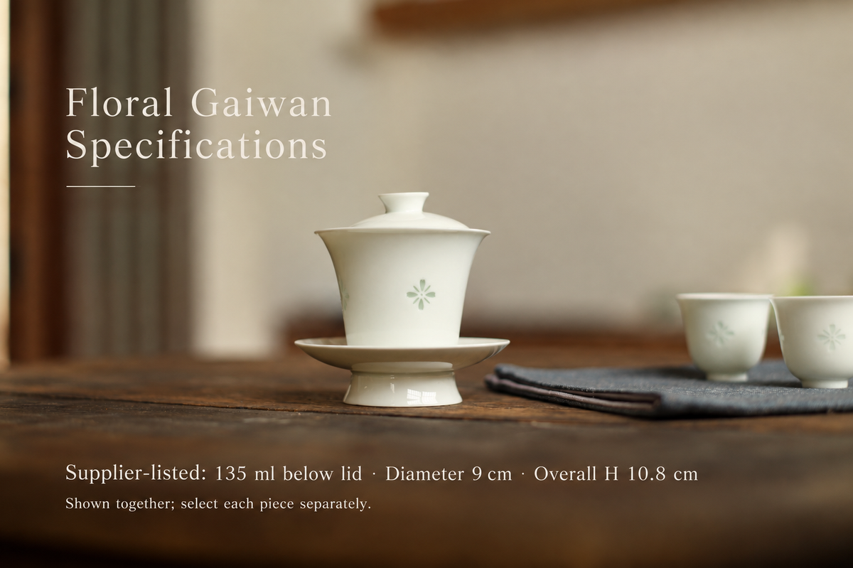 Floral Gaiwan Specifications