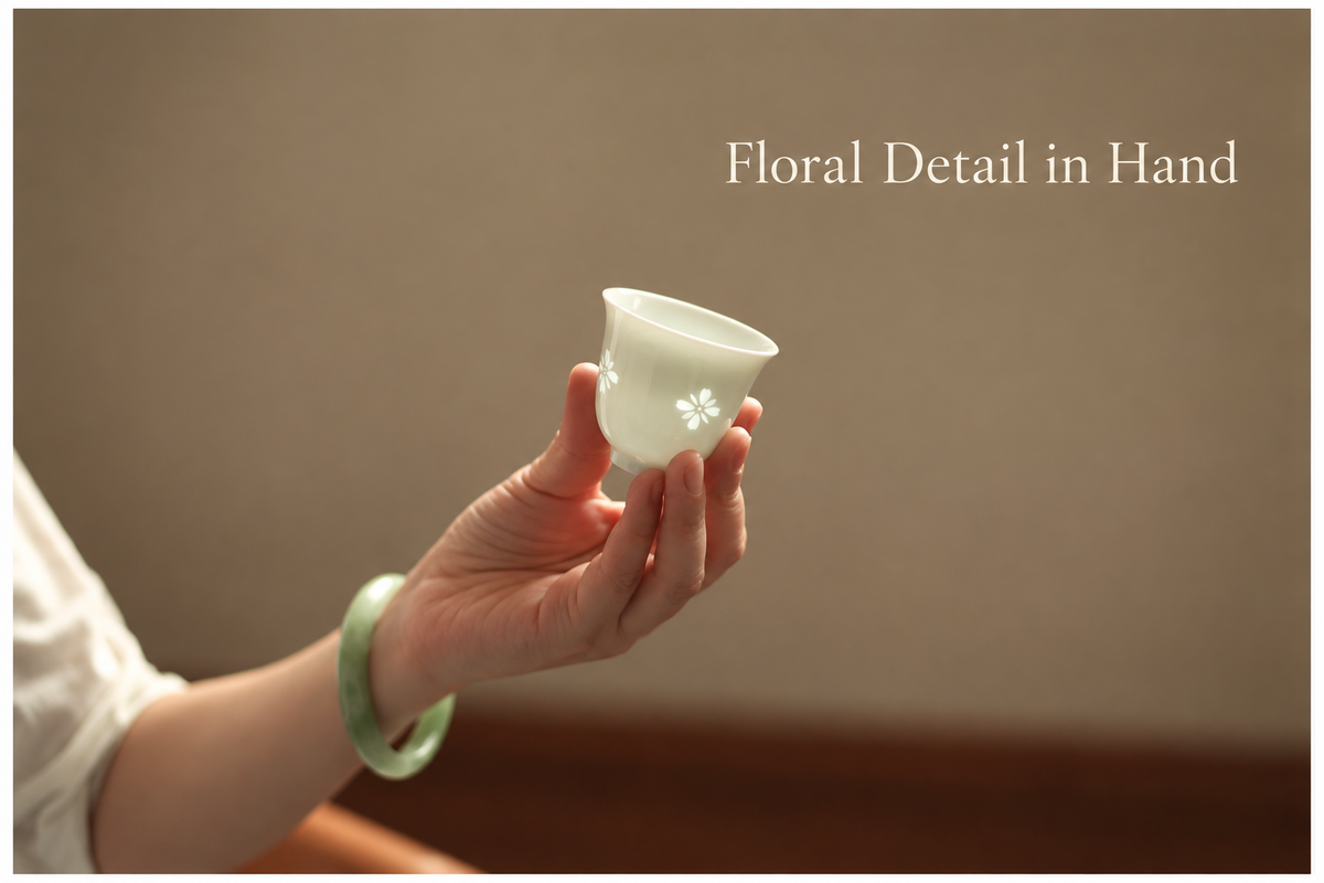 Floral Detail in Hand