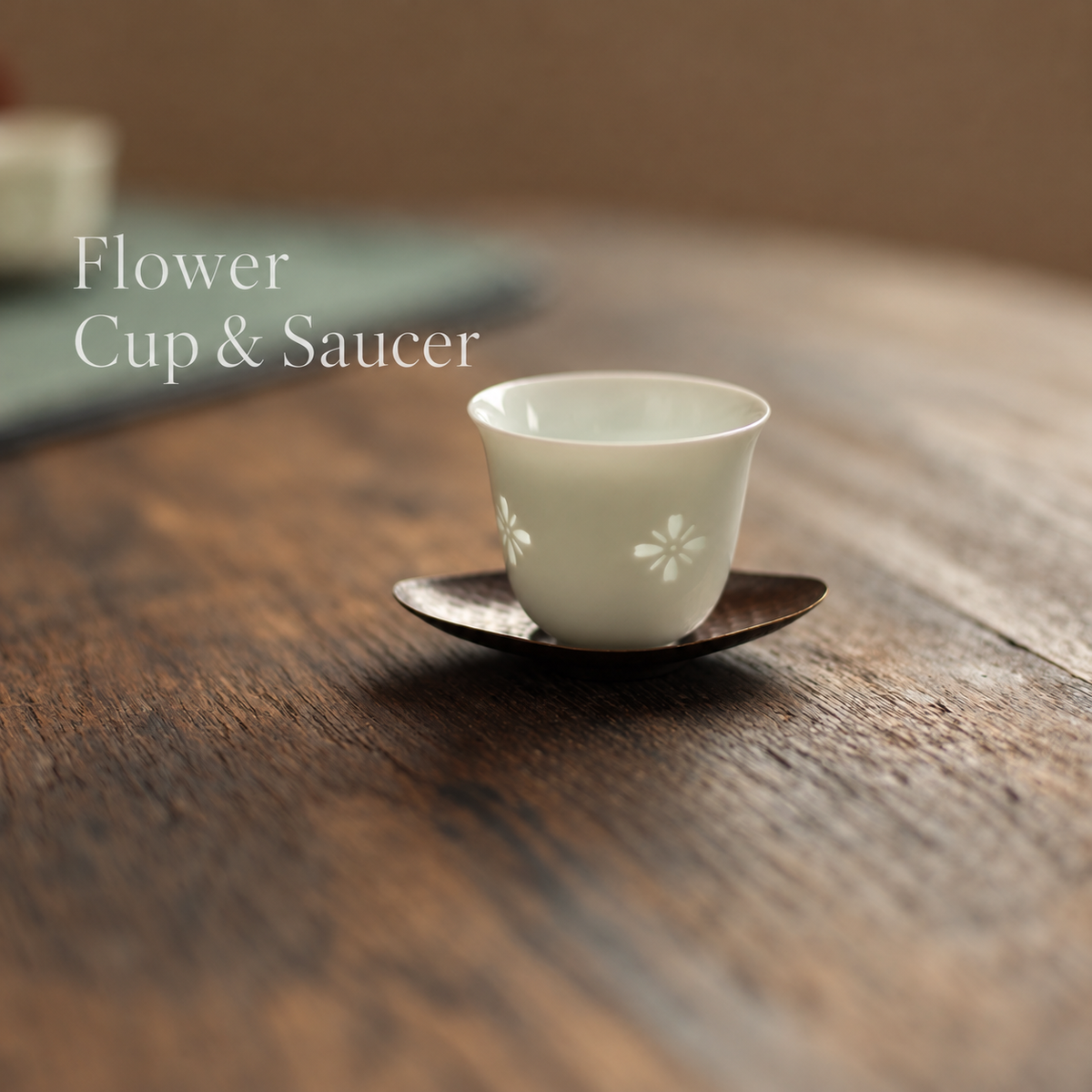 Flower Cup + Ingot Saucer
