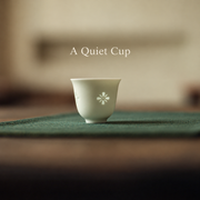 Floral Celadon Cups, Gaiwan & Teapot — image 5