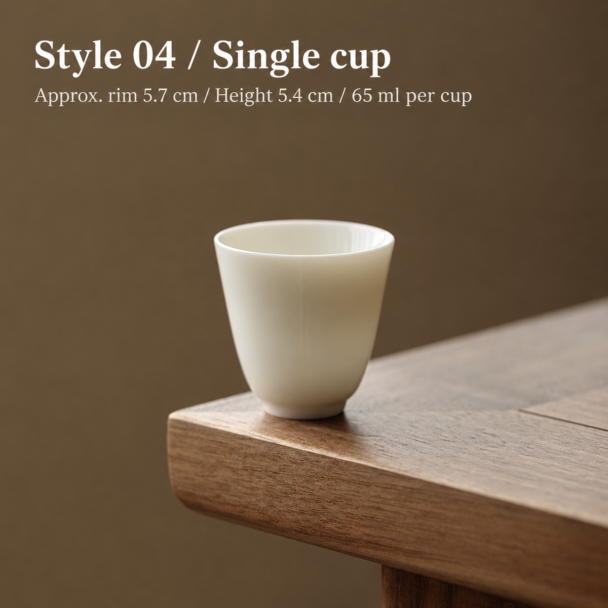 Style 04 / Single cup