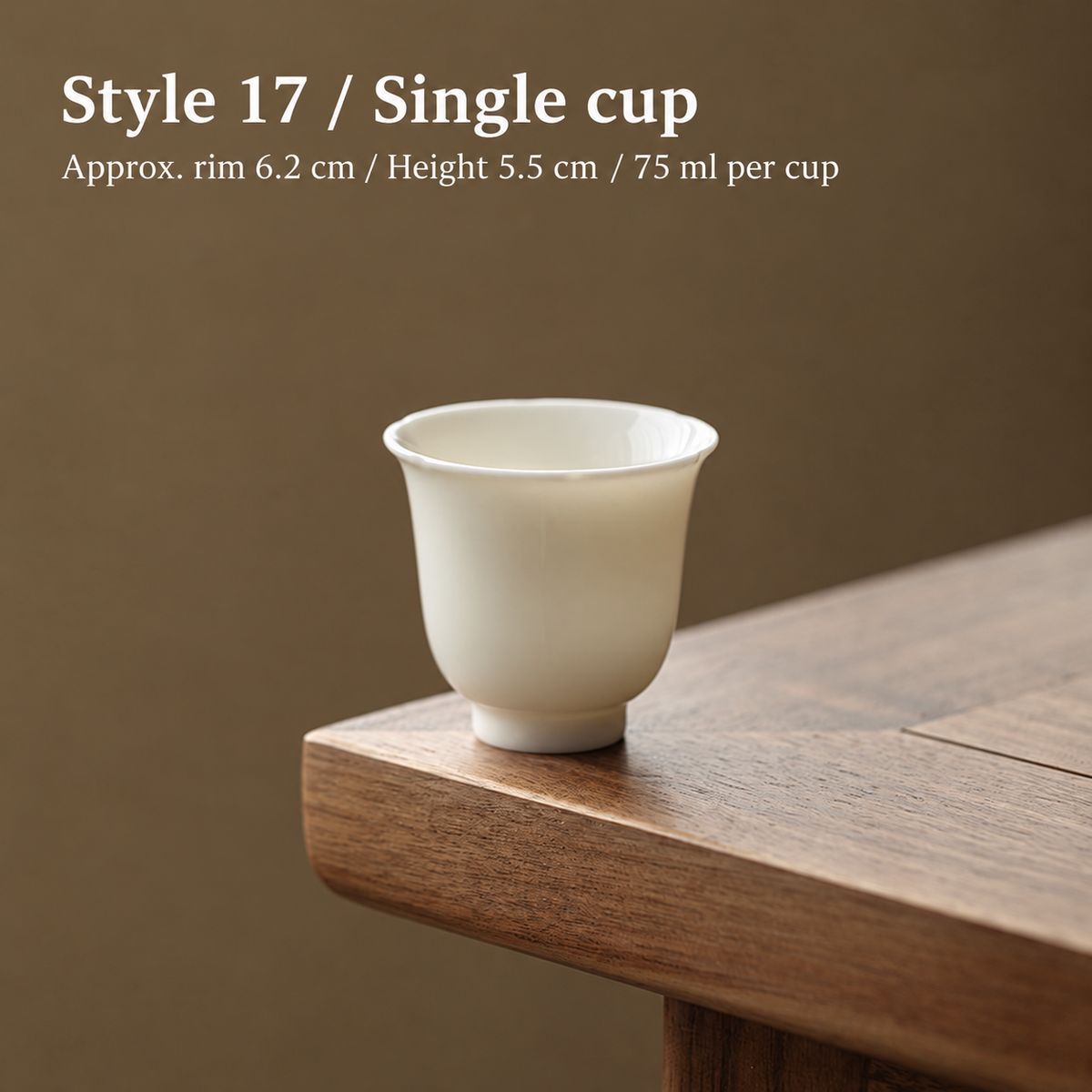 Style 17 / Single cup