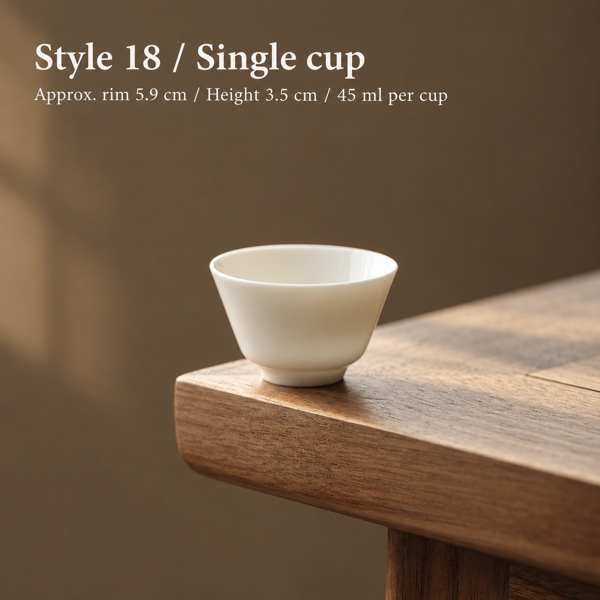 Style 18 / Single cup
