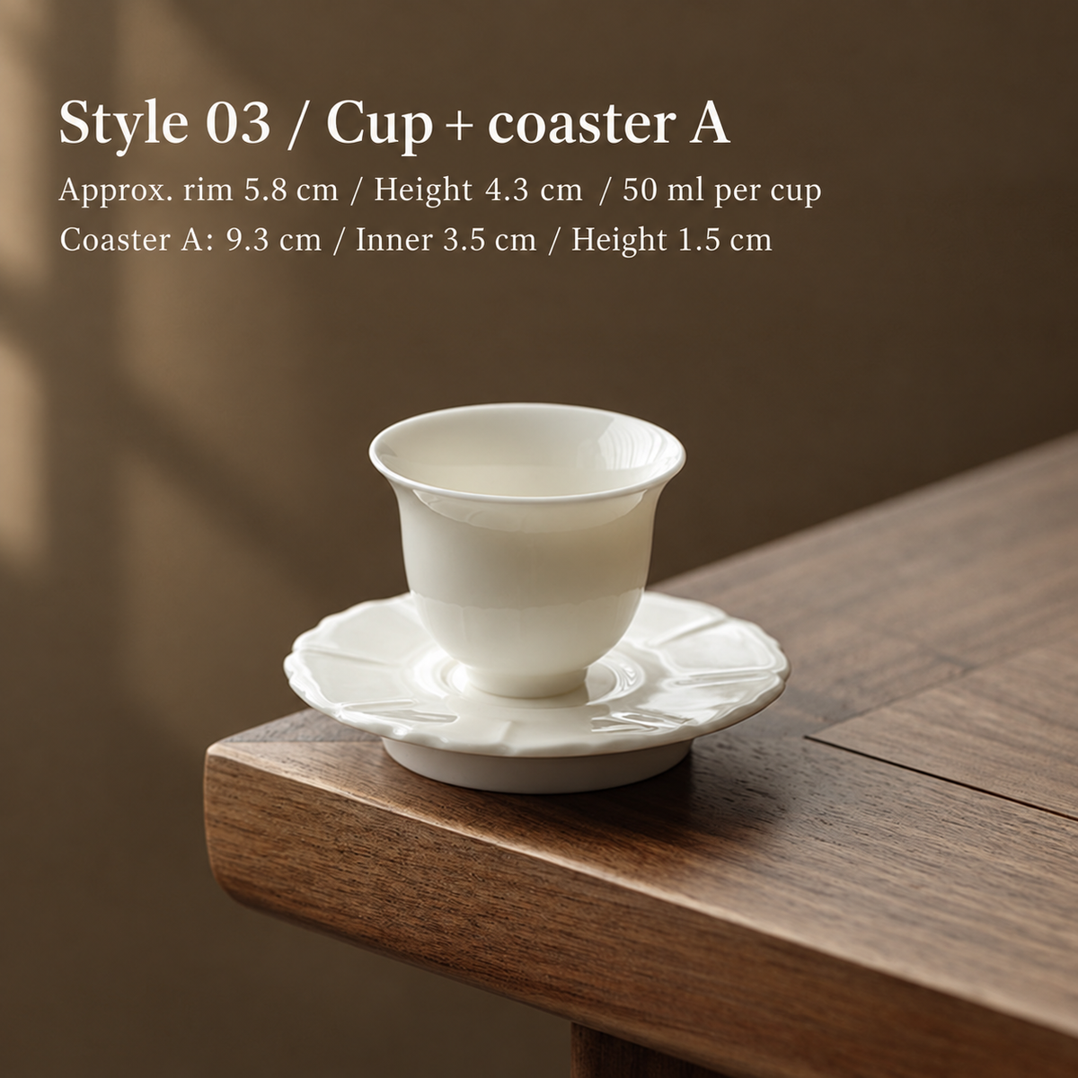 Style 03 / Cup + coaster A