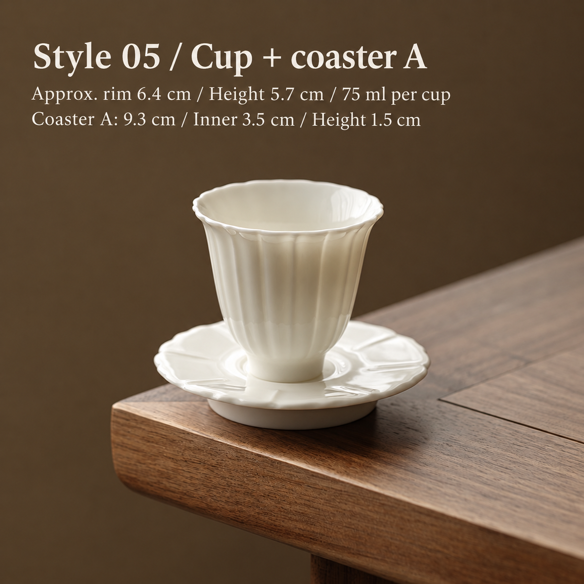 Style 05 / Cup + coaster A