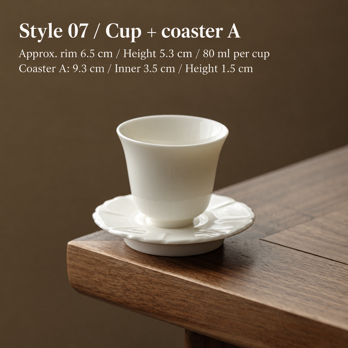 Style 07 / Cup + coaster A