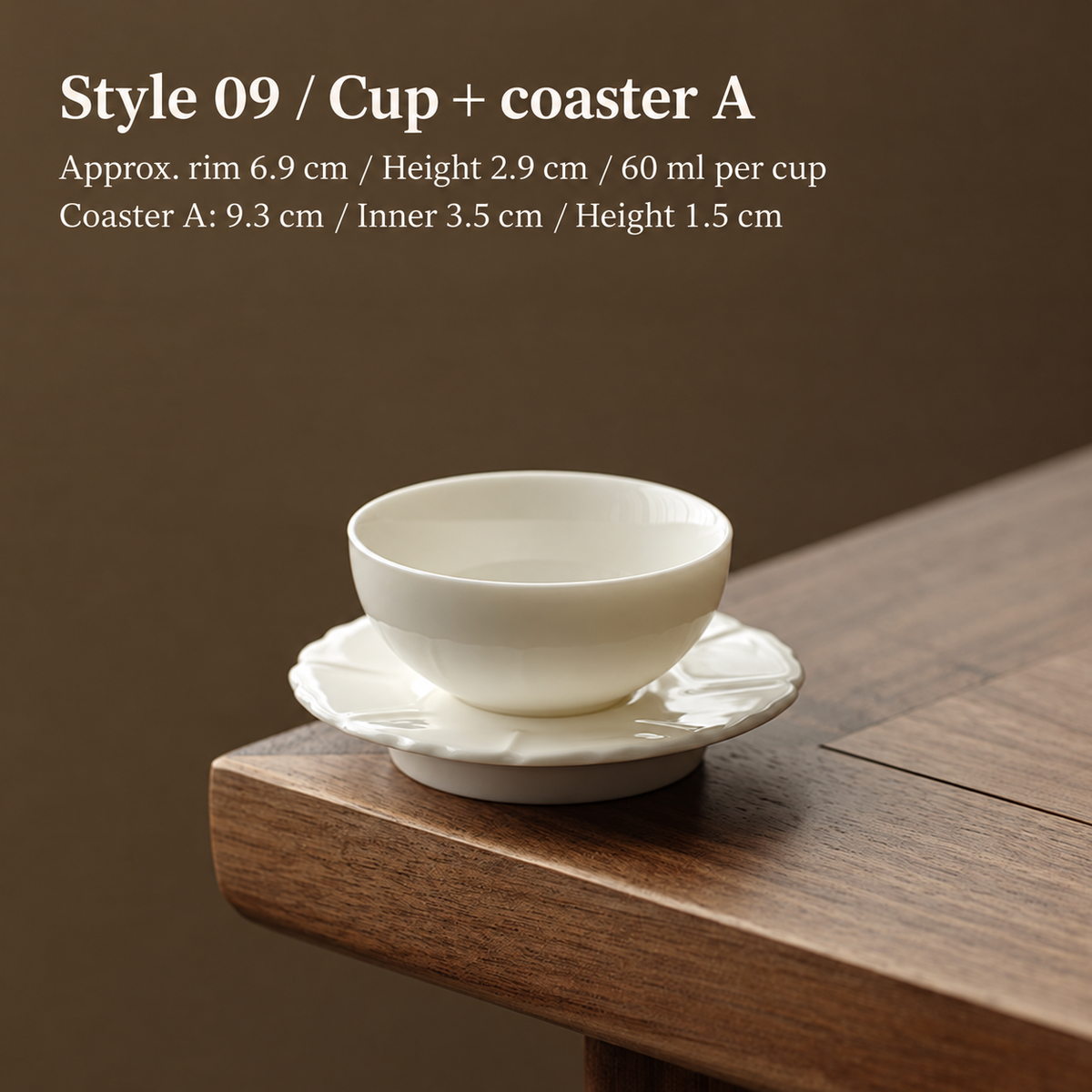 Style 09 / Cup + coaster A