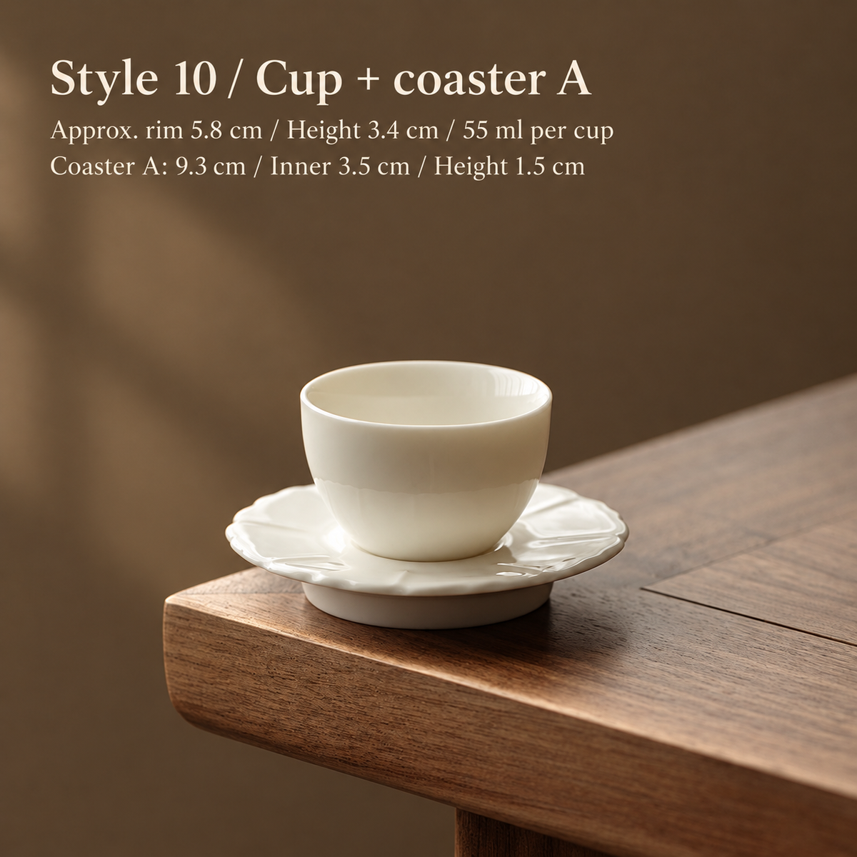 Style 10 / Cup + coaster A