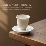 Style 17 / Cup + coaster A