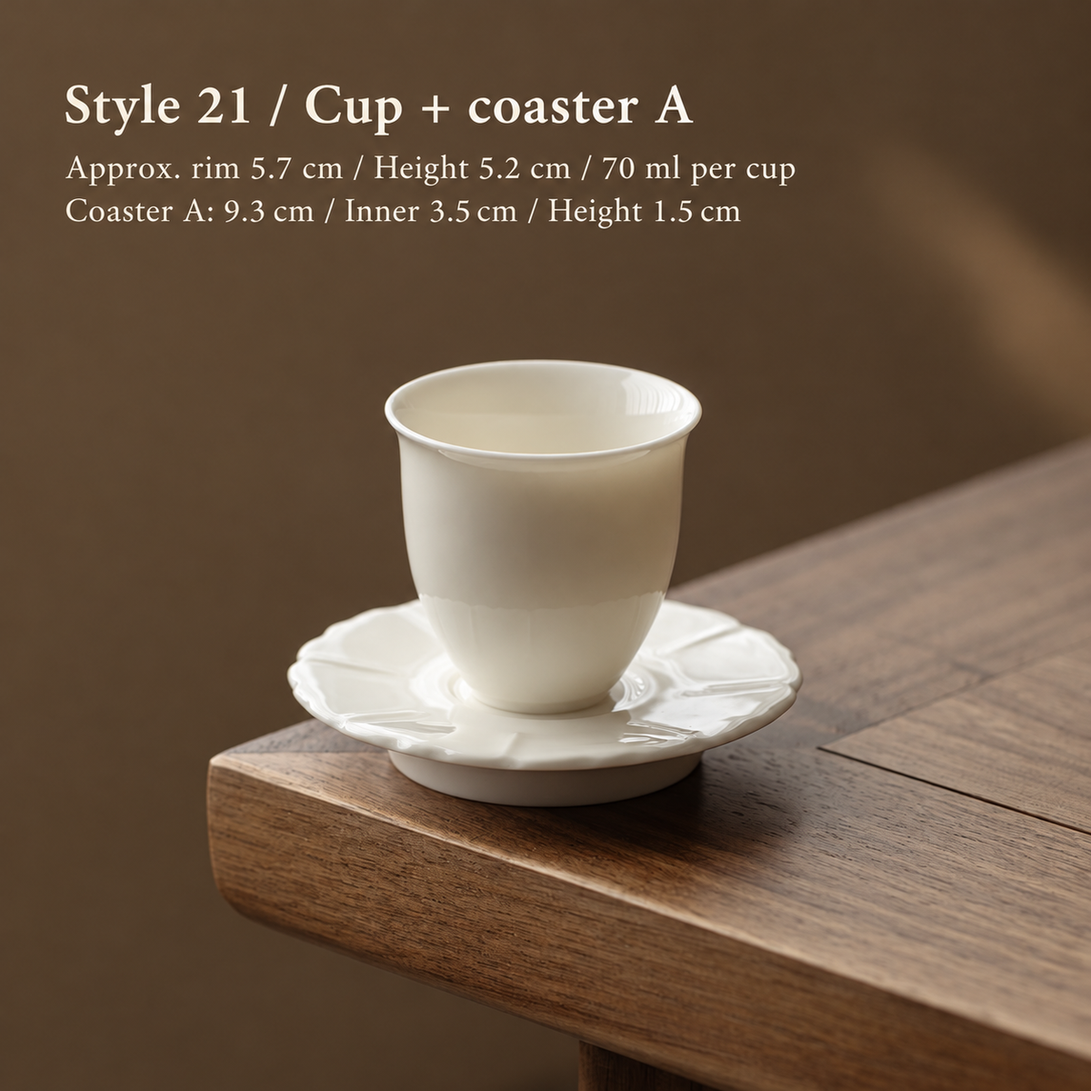 Style 21 / Cup + coaster A