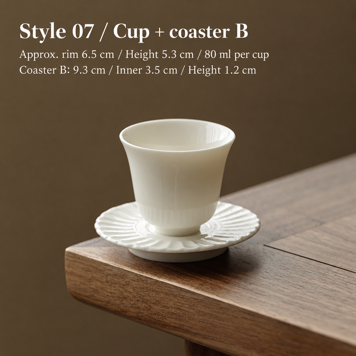 Style 07 / Cup + coaster B