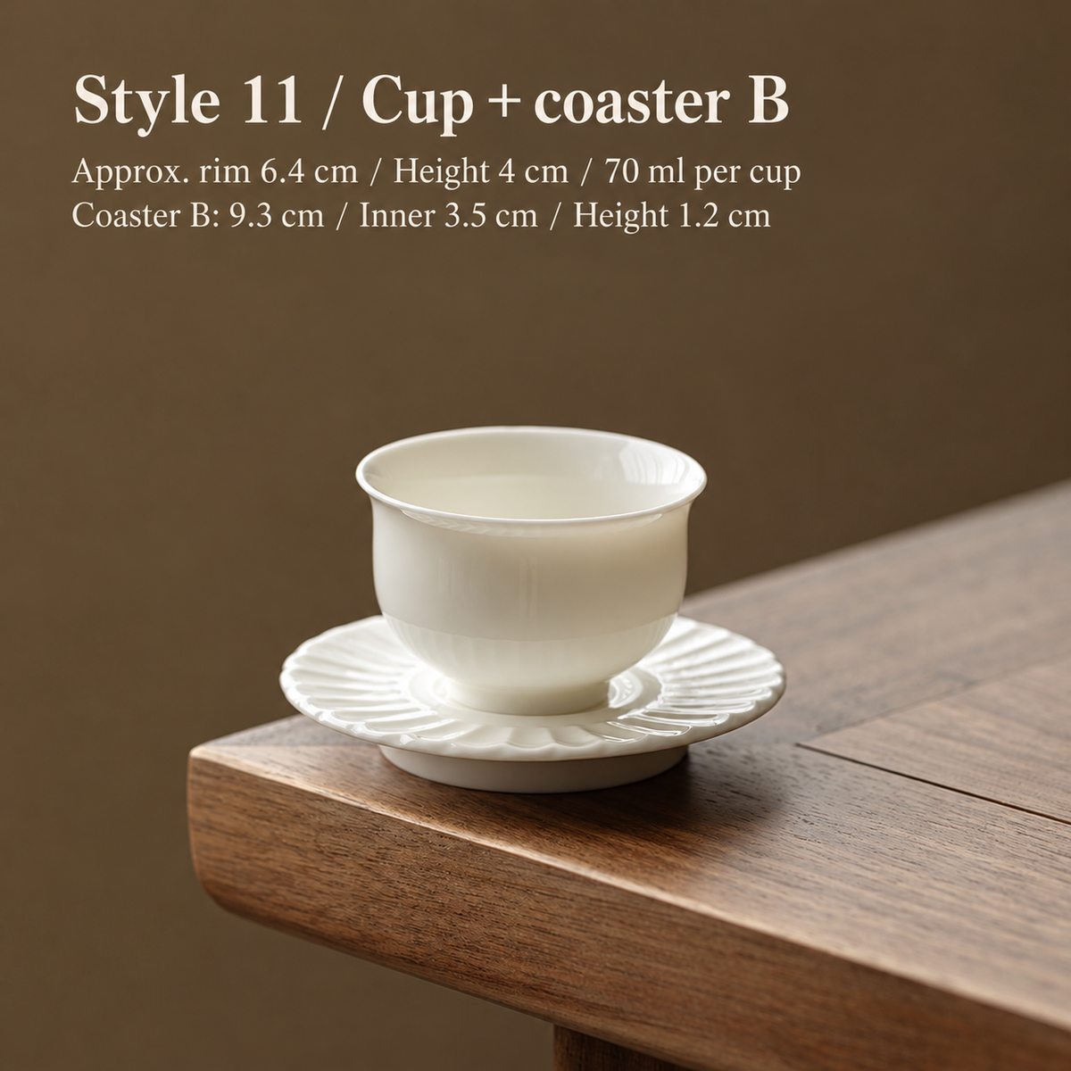 Style 11 / Cup + coaster B