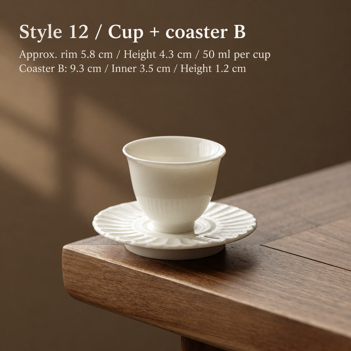 Style 12 / Cup + coaster B