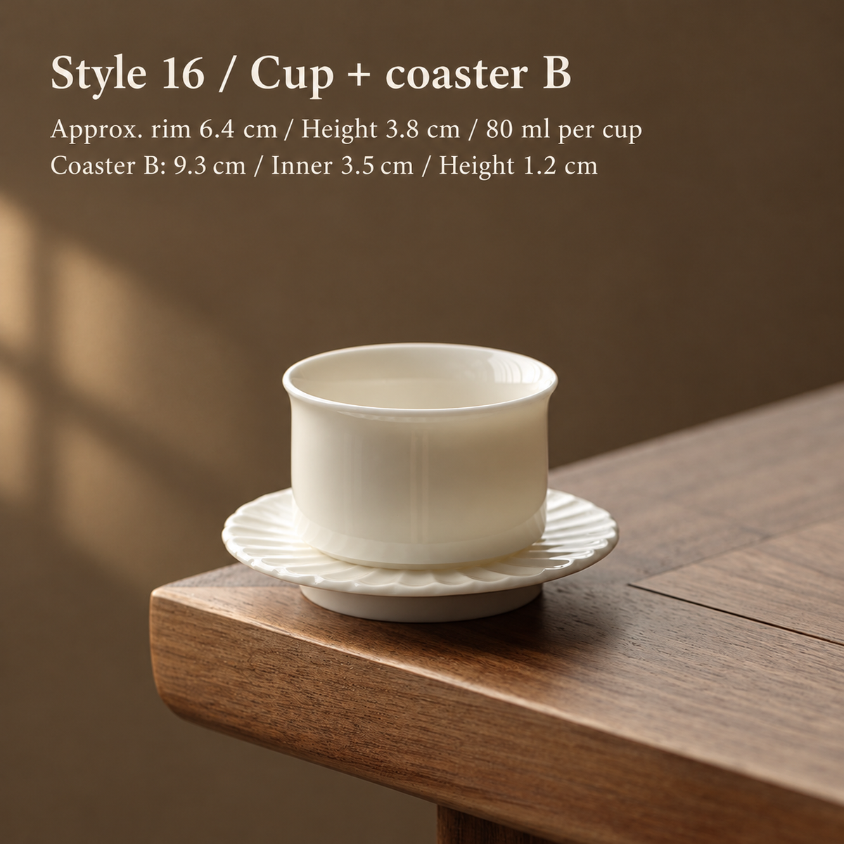 Style 16 / Cup + coaster B