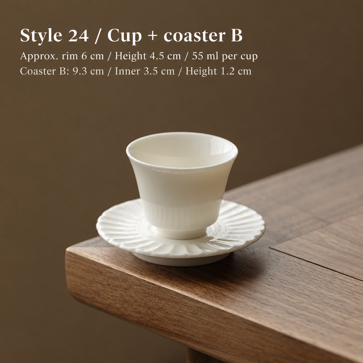 Style 24 / Cup + coaster B