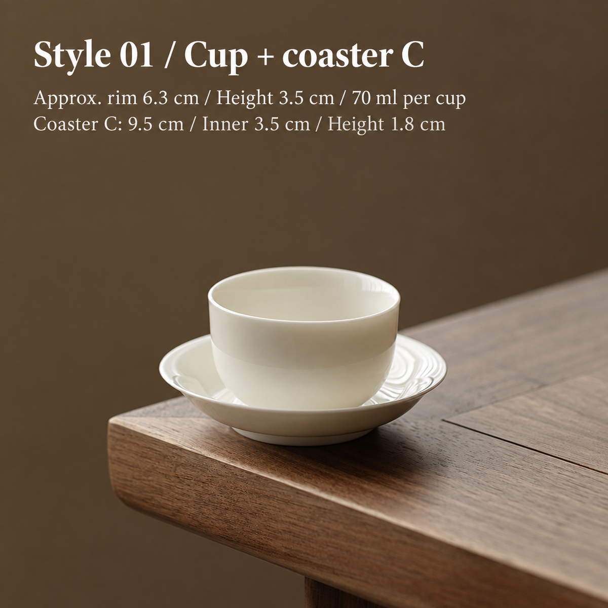 Style 01 / Cup + coaster C