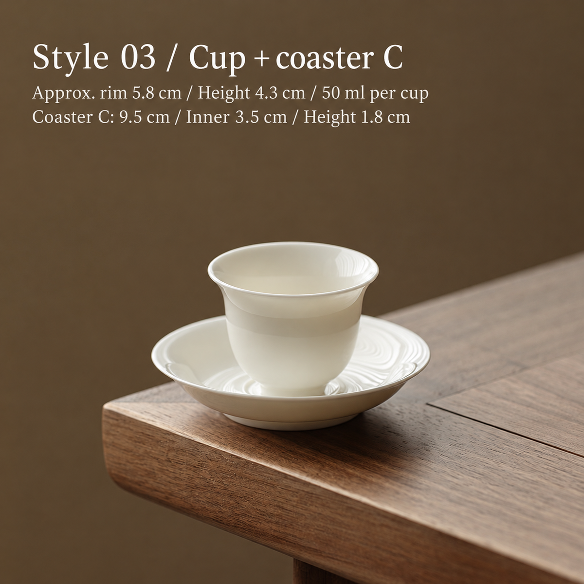 Style 03 / Cup + coaster C