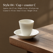 Style 04 / Cup + coaster C