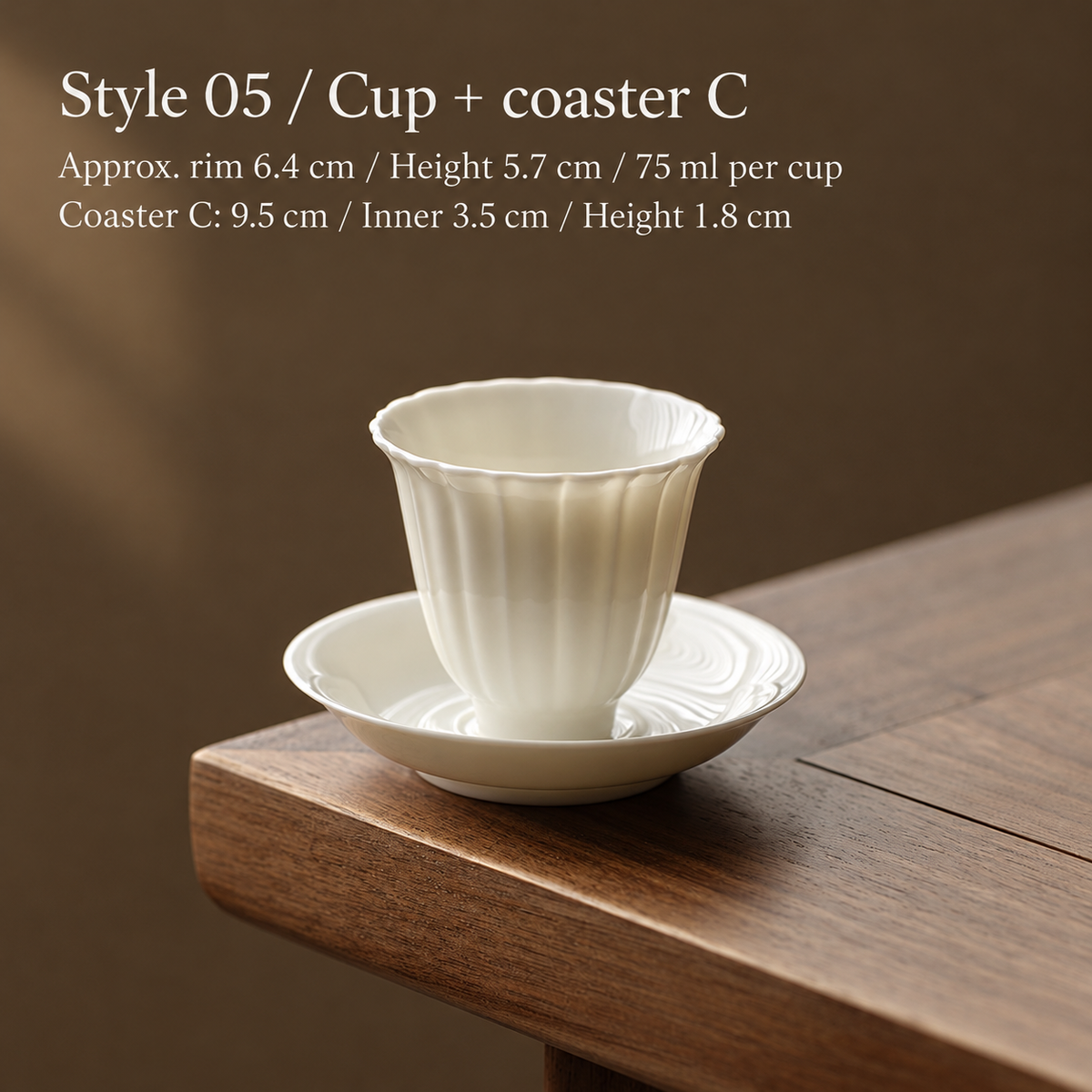 Style 05 / Cup + coaster C