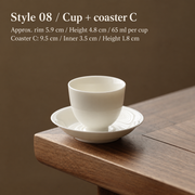 Style 08 / Cup + coaster C