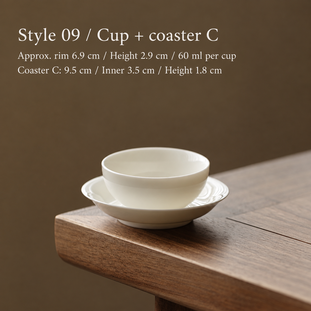 Style 09 / Cup + coaster C