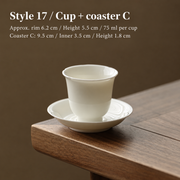 Style 17 / Cup + coaster C