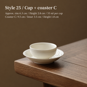 Style 25 / Cup + coaster C