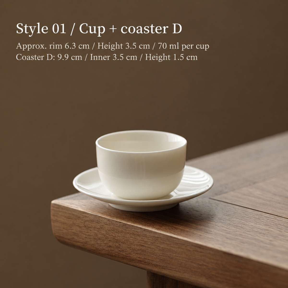 Style 01 / Cup + coaster D