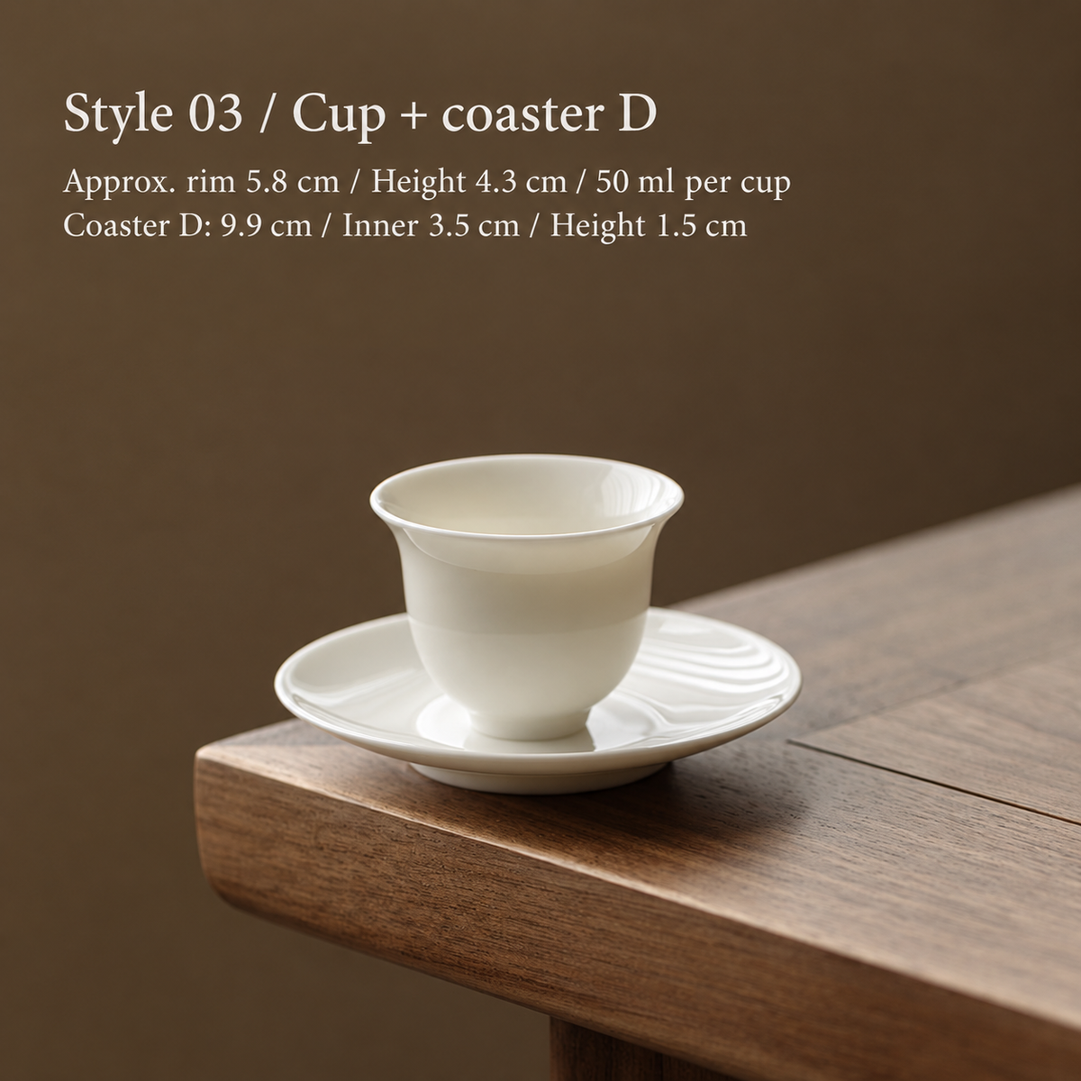 Style 03 / Cup + coaster D