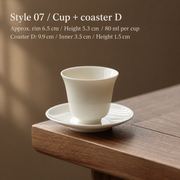 Style 07 / Cup + coaster D