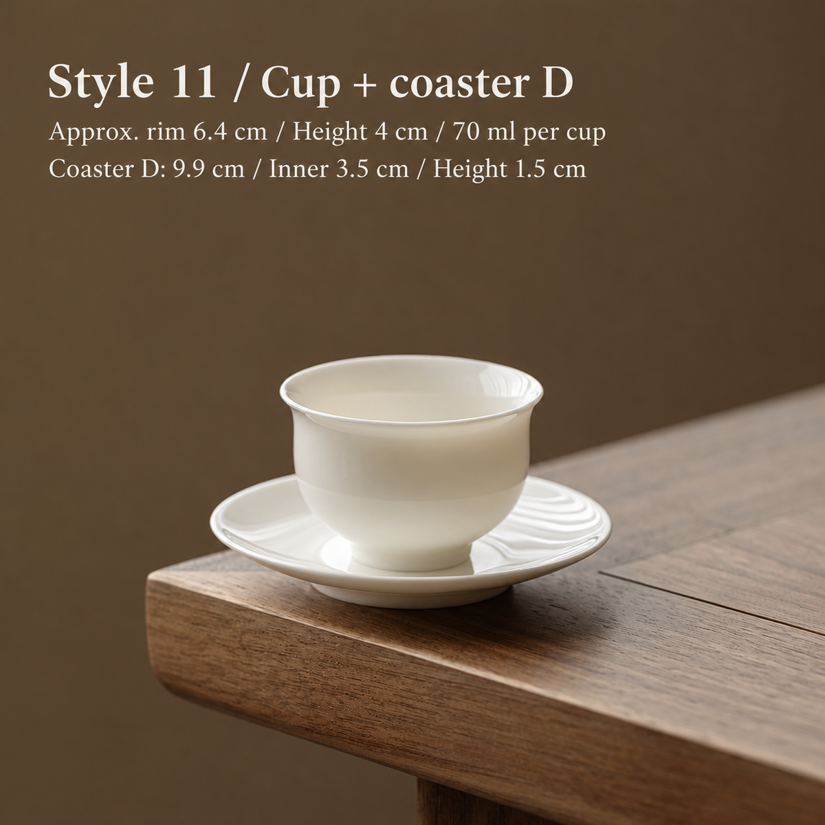 Style 11 / Cup + coaster D