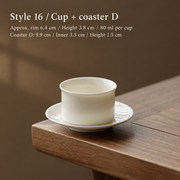 Style 16 / Cup + coaster D
