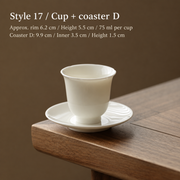 Style 17 / Cup + coaster D