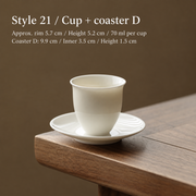 Style 21 / Cup + coaster D