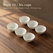 Style 15 / Six cups