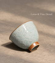 Lotus & Vine Detail