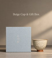 Beige Cup & Gift Box