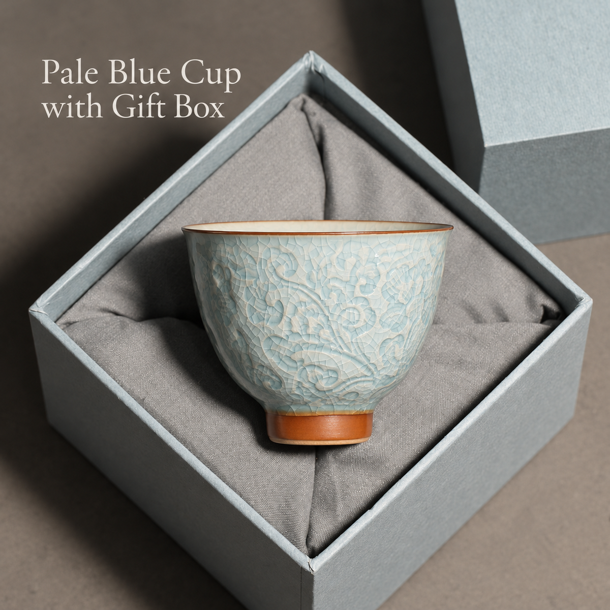 Pale Blue Cup + Gift Box